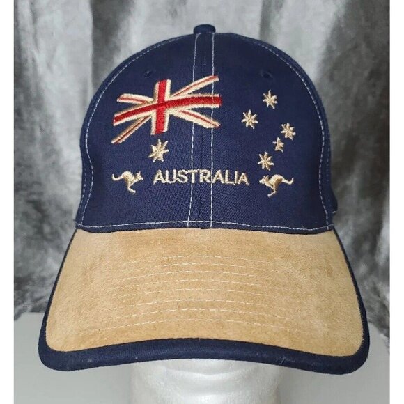 NOT AVAILABLE! DO NOT PURCHASE! Embroidered Crest asuede Brim Hat Kangaroo - Picture 7 of 15